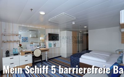 Mein Schiff 5 barrierefreie Balkonkabine Kat. H Nr. 9039