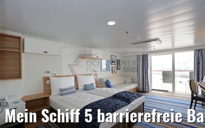 Mein Schiff 5 barrierefreie Balkonkabine Kat. H Nr. 9039