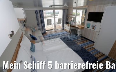 Mein Schiff 5 barrierefreie Balkonkabine Kat. H Nr. 9039