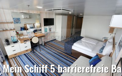 Mein Schiff 5 barrierefreie Balkonkabine Kat. H Nr. 9039