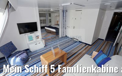 Mein Schiff 5 Familienkabine aussen 8002 Kat. A