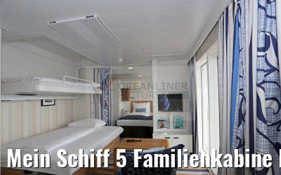 Mein Schiff 5 Familienkabine Balkon 6005