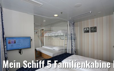 Mein Schiff 5 Familienkabine Balkon 6005