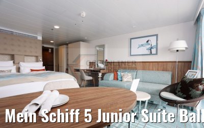 Mein Schiff 5 Junior Suite Balkon Nr. 10023 Bad