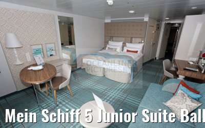 Mein Schiff 5 Junior Suite Balkon Nr. 10023 Bad