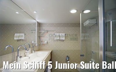 Mein Schiff 5 Junior Suite Balkon Nr. 10023 Bad