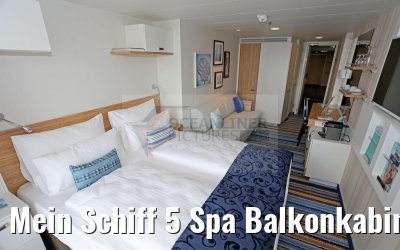 Mein Schiff 5 Spa Balkonkabine Nr. 11017
