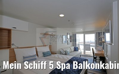 Mein Schiff 5 Spa Balkonkabine Nr. 11019