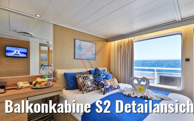 Balkonkabine S2 Detailansicht Ocean Majesty