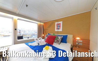 Balkonkabine S3 Detailansicht Ocean Majesty