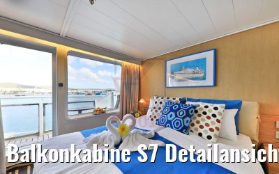 Balkonkabine S7 Detailansicht Ocean Majesty