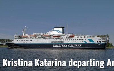 Kristina Katarina departing Amsterdam, 01. June 2011