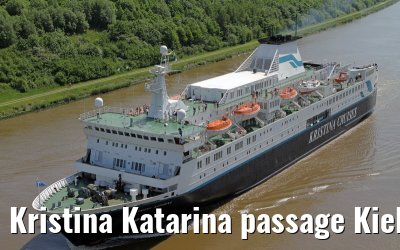 Kristina Katarina passage Kiel Canal - May 27, 2012