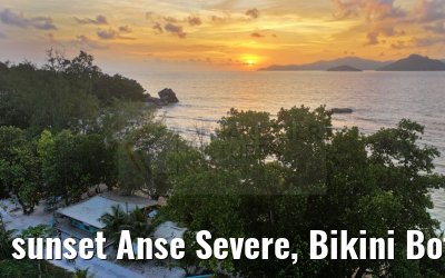 sunset Anse Severe, Bikini Bottom, La Digue 03.02.2024