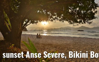 sunset Anse Severe, Bikini Bottom, La Digue 03.02.2024
