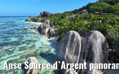 Anse Source d`Argent panoramic views, La Digue 05.02.2024