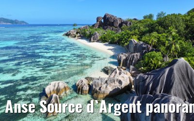 Anse Source d`Argent panoramic views, La Digue 05.02.2024