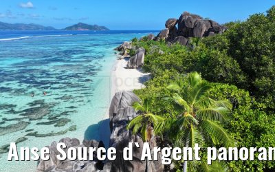 Anse Source d`Argent panoramic views, La Digue 05.02.2024