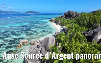Anse Source d`Argent panoramic views, La Digue 05.02.2024