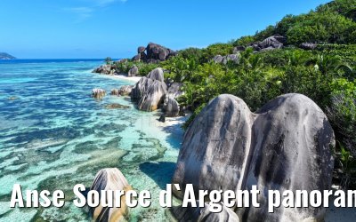 Anse Source d`Argent panoramic views, La Digue 05.02.2024
