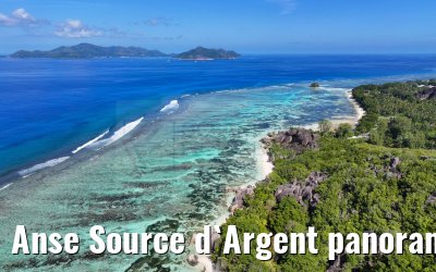Anse Source d`Argent panoramic views, La Digue 05.02.2024