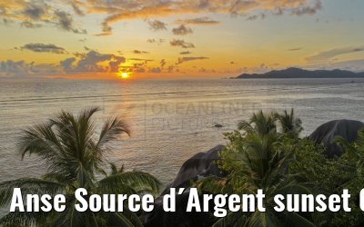 Anse Source d´Argent sunset 07.02.2024
