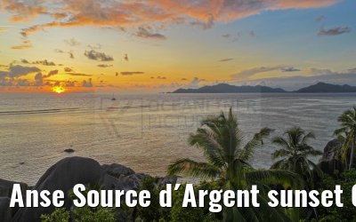 Anse Source d´Argent sunset 07.02.2024