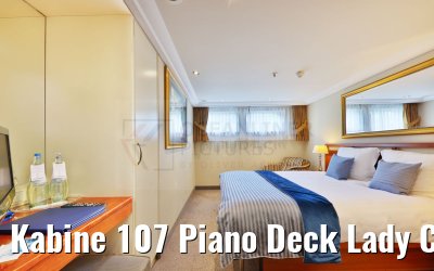 Kabine 107 Piano Deck Lady Cristina