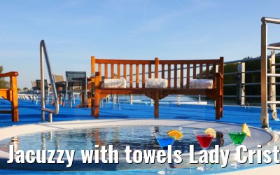 Jacuzzy with towels Lady Cristina