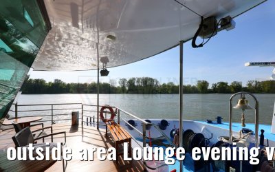 outside area Lounge evening view Lady Cristina