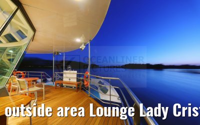 outside area Lounge Lady Cristina