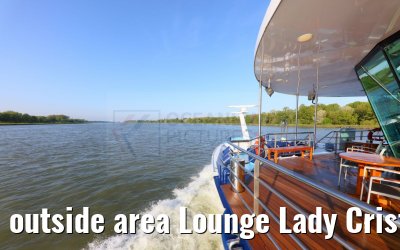 outside area Lounge Lady Cristina morning view