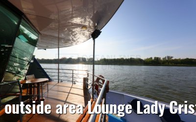 outside area Lounge Lady Cristina morning view