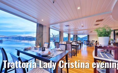 Trattoria Lady Cristina evening view