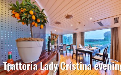 Trattoria Lady Cristina evening view