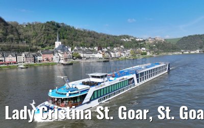 Lady Cristina St. Goar, St. Goarshausen, Burg Katz 30.04.2023