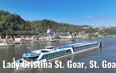 Lady Cristina St. Goar, St. Goarshausen, Burg Katz 30.04.2023