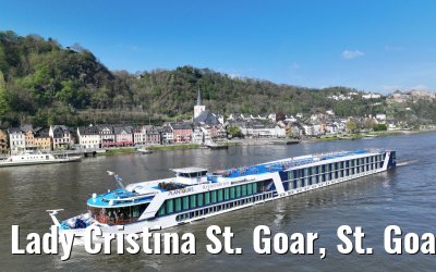 Lady Cristina St. Goar, St. Goarshausen, Burg Katz 30.04.2023