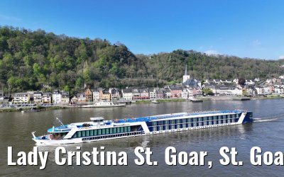 Lady Cristina St. Goar, St. Goarshausen, Burg Katz 30.04.2023