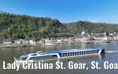 Lady Cristina St. Goar, St. Goarshausen, Burg Katz 30.04.2023