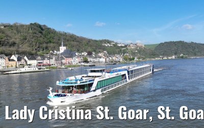 Lady Cristina St. Goar, St. Goarshausen, Burg Katz 30.04.2023