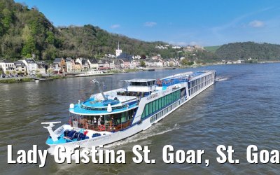Lady Cristina St. Goar, St. Goarshausen, Burg Katz 30.04.2023