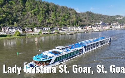 Lady Cristina St. Goar, St. Goarshausen, Burg Katz 30.04.2023