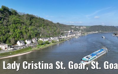Lady Cristina St. Goar, St. Goarshausen, Burg Katz 30.04.2023