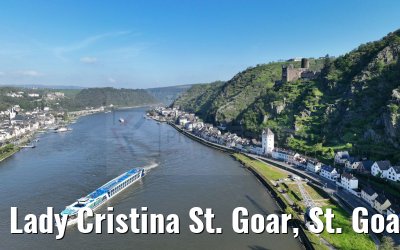 Lady Cristina St. Goar, St. Goarshausen, Burg Katz 30.04.2023