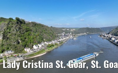 Lady Cristina St. Goar, St. Goarshausen, Burg Katz 30.04.2023