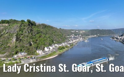 Lady Cristina St. Goar, St. Goarshausen, Burg Katz 30.04.2023