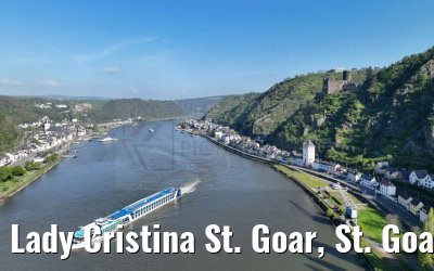 Lady Cristina St. Goar, St. Goarshausen, Burg Katz 30.04.2023