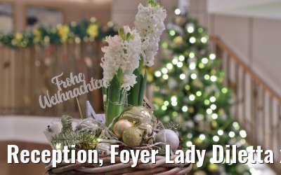 Reception, Foyer Lady Diletta x-mas