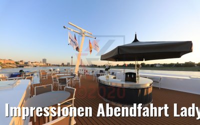 Impressionen Abendfahrt Lady Diletta Düsseldorf 23.06.2020